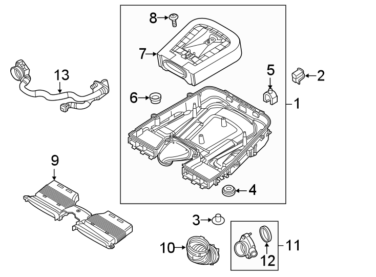 9Engine / transaxle. Air intake.https://images.simplepart.com/images/parts/motor/fullsize/1382251.png