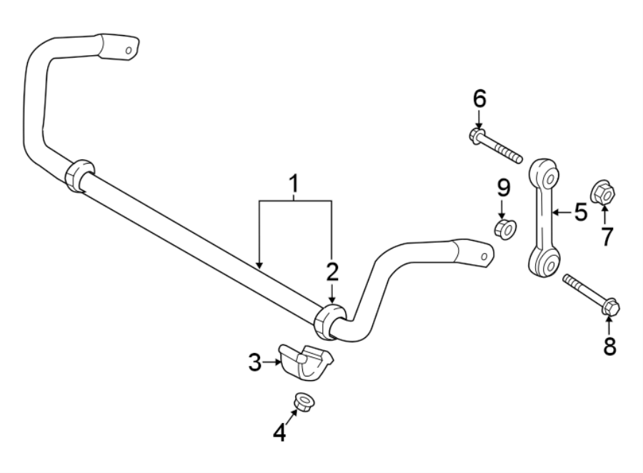 1FRONT SUSPENSION. STABILIZER BAR & COMPONENTS.https://images.simplepart.com/images/parts/motor/fullsize/1382360.png