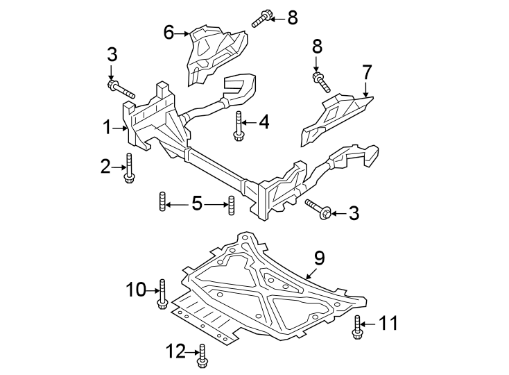 11Front suspension. Suspension mounting.https://images.simplepart.com/images/parts/motor/fullsize/1382372.png