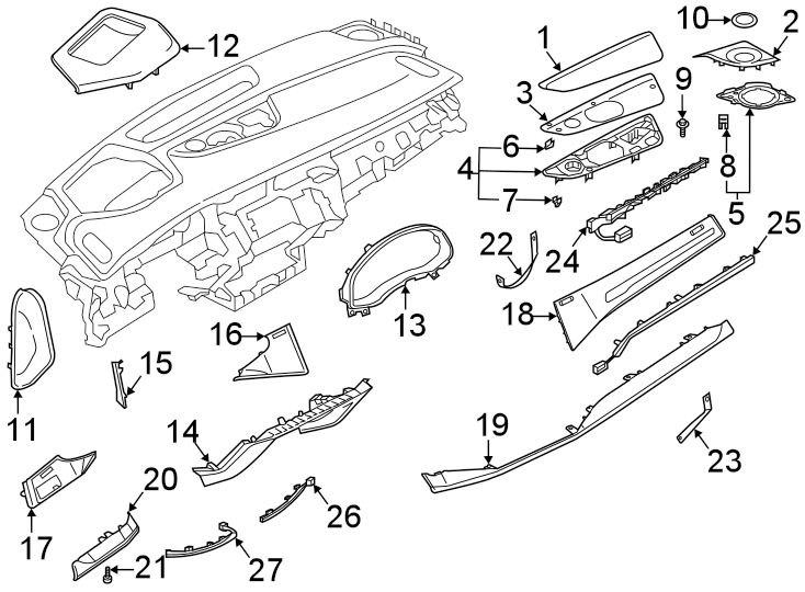 5Instrument panel components.https://images.simplepart.com/images/parts/motor/fullsize/1382436.png