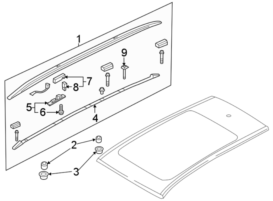 4ROOF. EXTERIOR TRIM.https://images.simplepart.com/images/parts/motor/fullsize/1382580.png