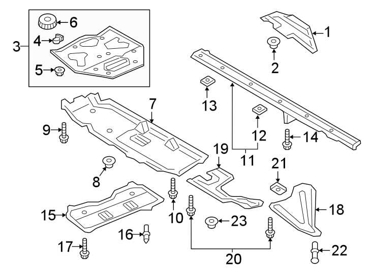 13PILLARS. ROCKER & FLOOR. UNDER COVER & SPLASH SHIELDS.https://images.simplepart.com/images/parts/motor/fullsize/1382617.png