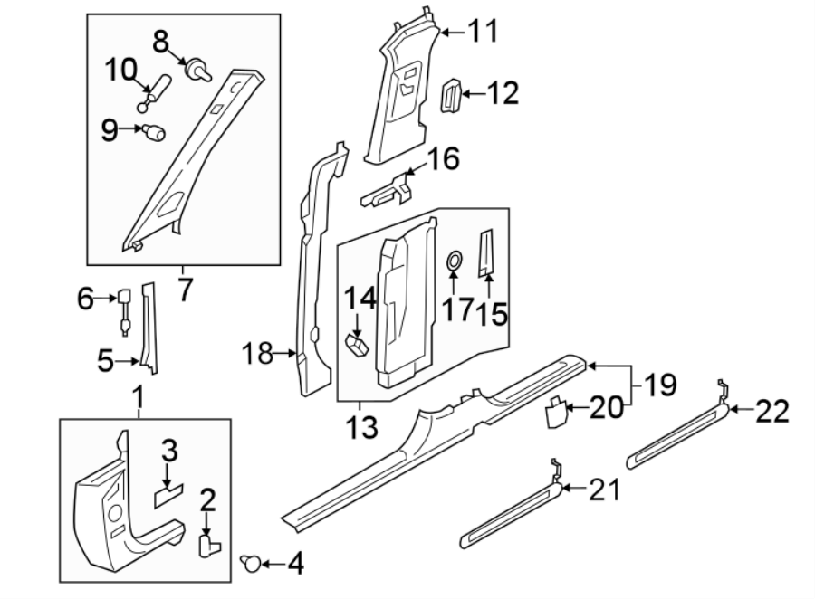 19PILLARS. ROCKER & FLOOR. INTERIOR TRIM.https://images.simplepart.com/images/parts/motor/fullsize/1382620.png