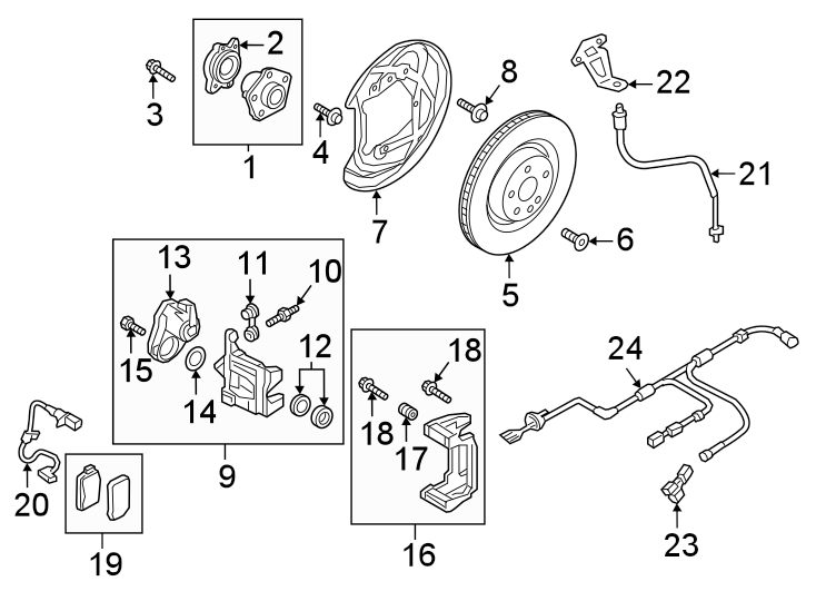 23Rear suspension. Brake components.https://images.simplepart.com/images/parts/motor/fullsize/1382740.png