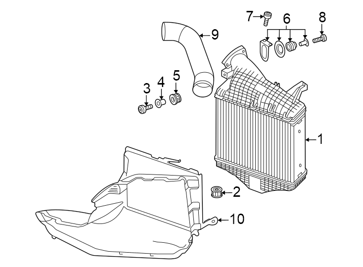 94. 0 liter. Coolers and components.https://images.simplepart.com/images/parts/motor/fullsize/1383192.png