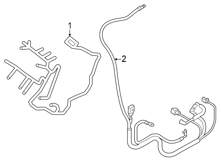 Full size assembly image of Wiring harness. (1/1)