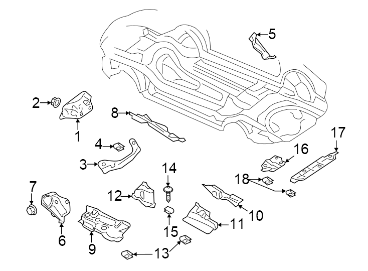 5Exhaust system. Heat shields.https://images.simplepart.com/images/parts/motor/fullsize/1383375.png