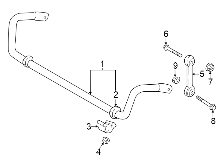 1W/O electronic roll stabilization. W/O sport suspension. W/SPORT suspension.https://images.simplepart.com/images/parts/motor/fullsize/1383432.png