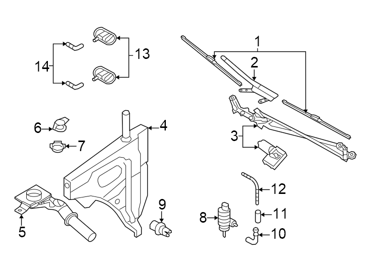 2Windshield. Wiper & washer components.https://images.simplepart.com/images/parts/motor/fullsize/1383465.png