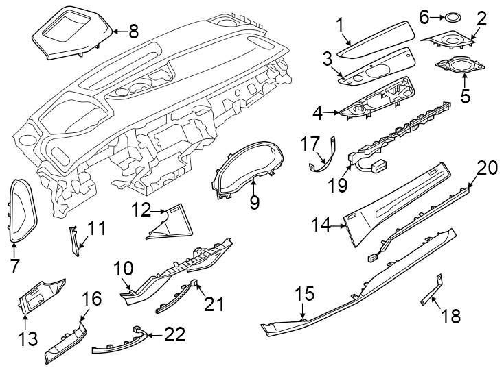 6Instrument panel components.https://images.simplepart.com/images/parts/motor/fullsize/1383475.png