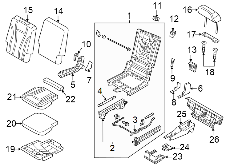 22Passenger side. ALL. Inner. N0K. N1V. Outer. Perforated leather. Standard leather. W/FRONT s-sport seats. W/FRONT standard seats. W/O s-sport seats. W/O ventilation. W/S-SPORT seats. W/STANDARD seats. W/VENTILATION.https://images.simplepart.com/images/parts/motor/fullsize/1383558.png