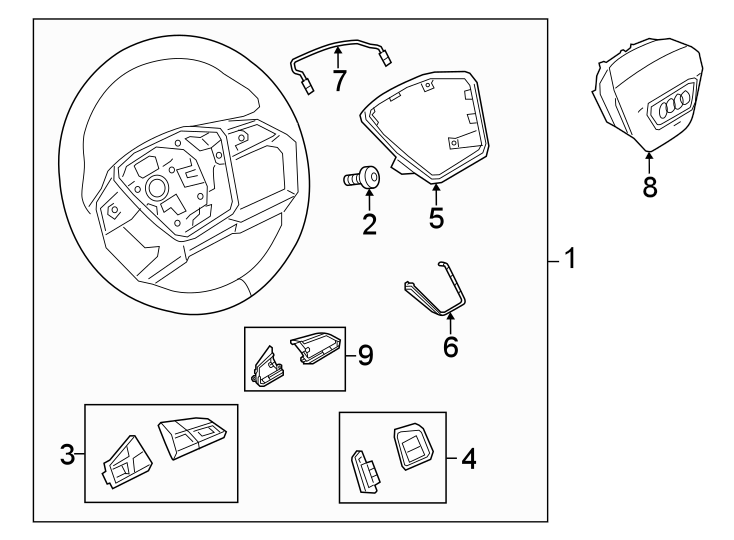 1Steering wheel & trim.https://images.simplepart.com/images/parts/motor/fullsize/1384387.png