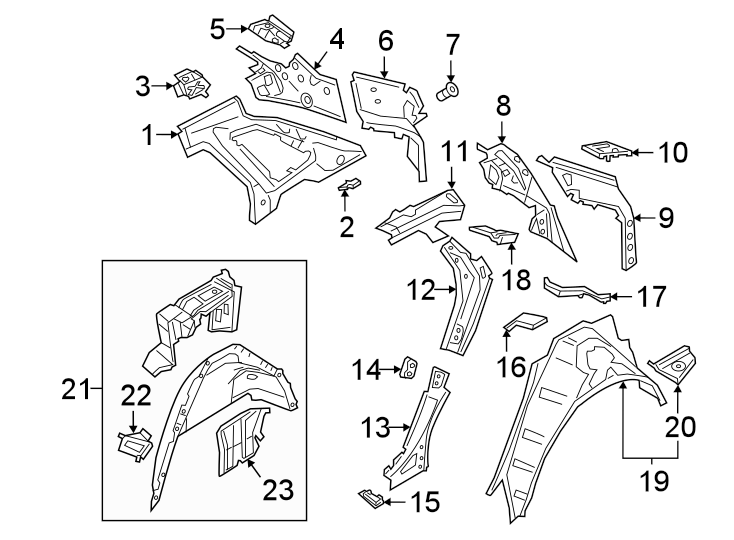 14QUARTER PANEL. INNER STRUCTURE.https://images.simplepart.com/images/parts/motor/fullsize/1384740.png