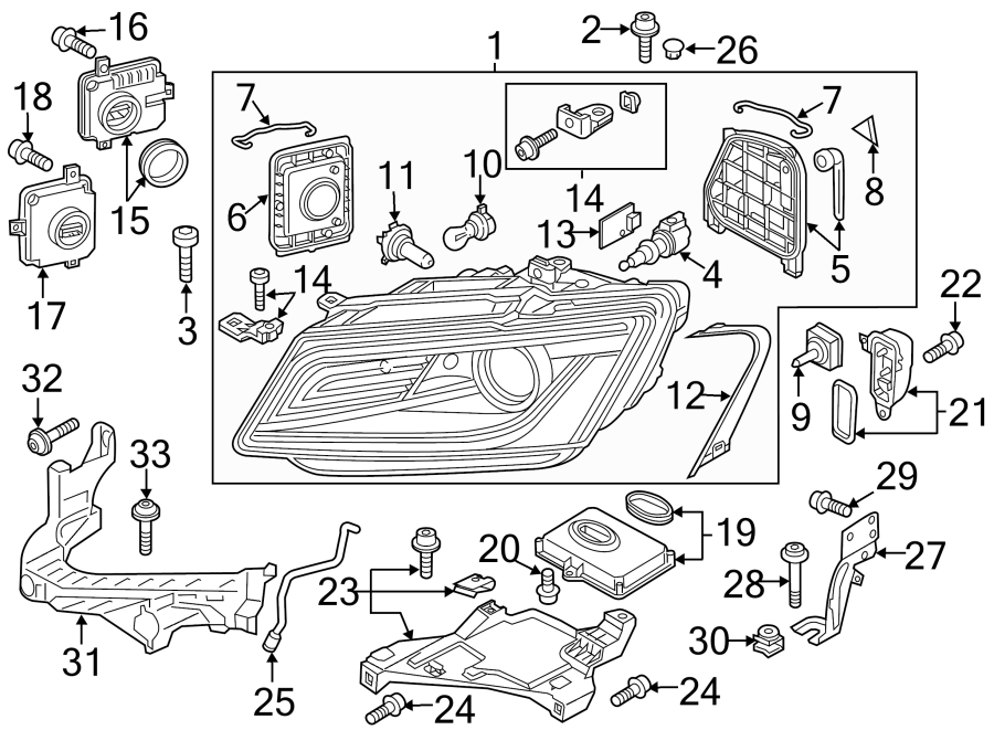 27FRONT LAMPS. HEADLAMP COMPONENTS.https://images.simplepart.com/images/parts/motor/fullsize/1385047.png