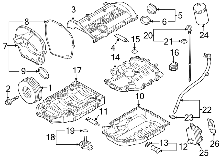 14ENGINE / TRANSAXLE. ENGINE PARTS.https://images.simplepart.com/images/parts/motor/fullsize/1385237.png