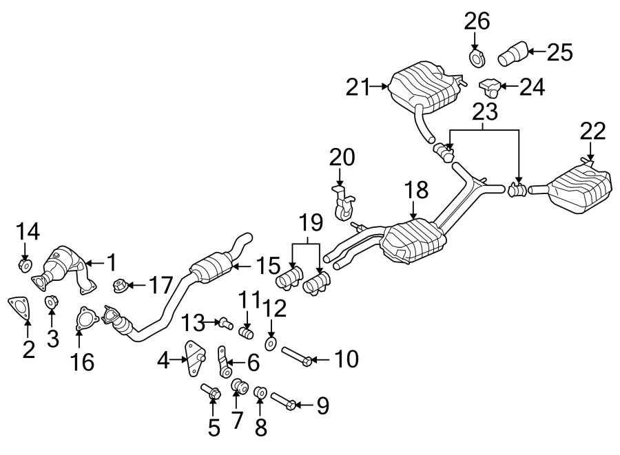 2EXHAUST SYSTEM. EXHAUST COMPONENTS.https://images.simplepart.com/images/parts/motor/fullsize/1385270.png