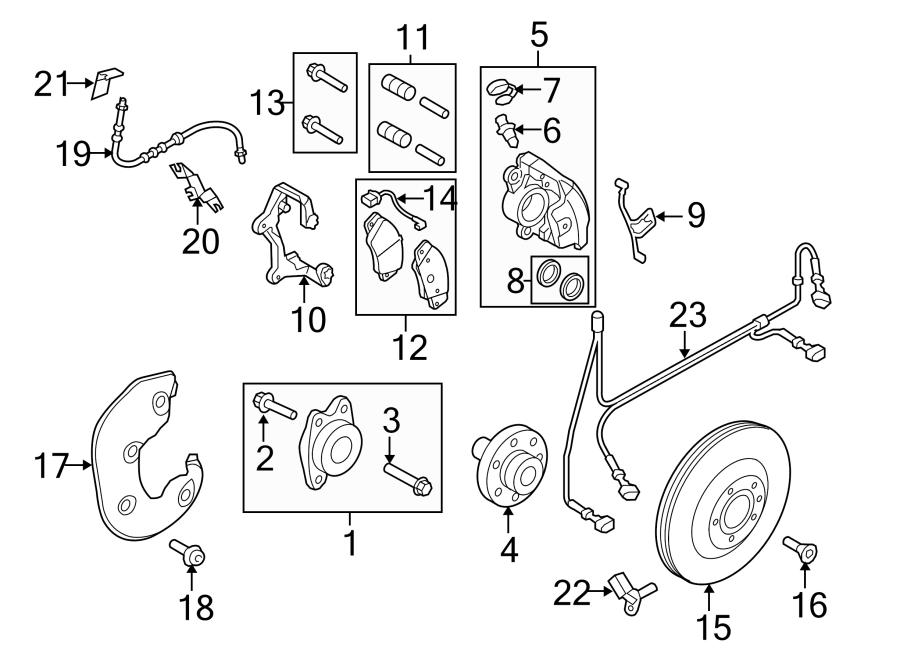 9FRONT SUSPENSION. BRAKE COMPONENTS.https://images.simplepart.com/images/parts/motor/fullsize/1385305.png