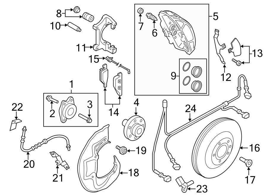 18FRONT SUSPENSION. BRAKE COMPONENTS.https://images.simplepart.com/images/parts/motor/fullsize/1385307.png