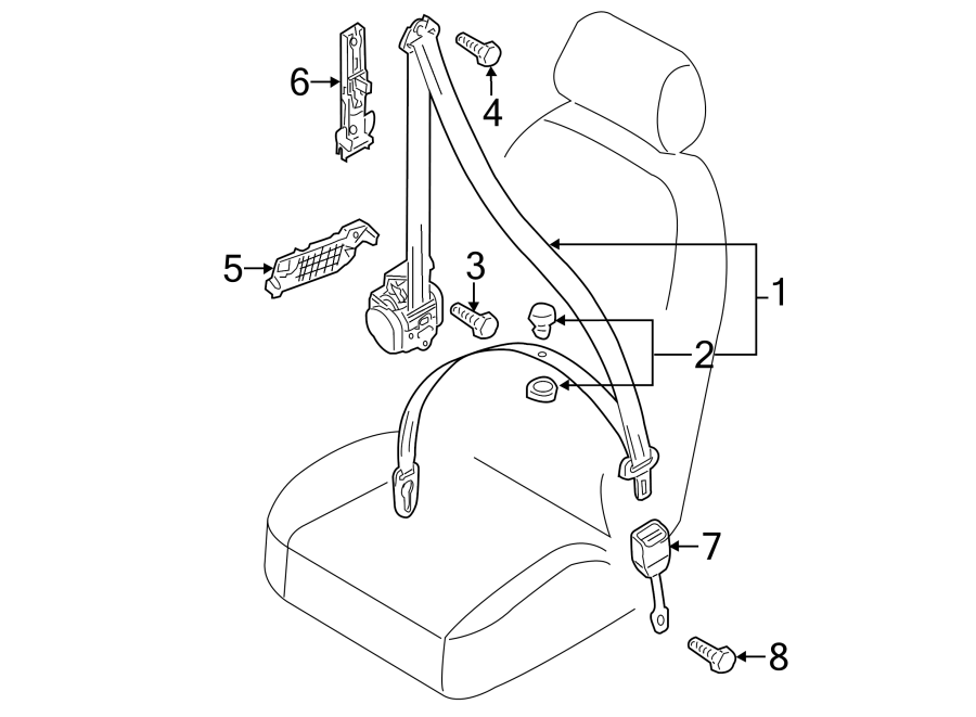 8RESTRAINT SYSTEMS. FRONT SEAT BELTS.https://images.simplepart.com/images/parts/motor/fullsize/1385455.png