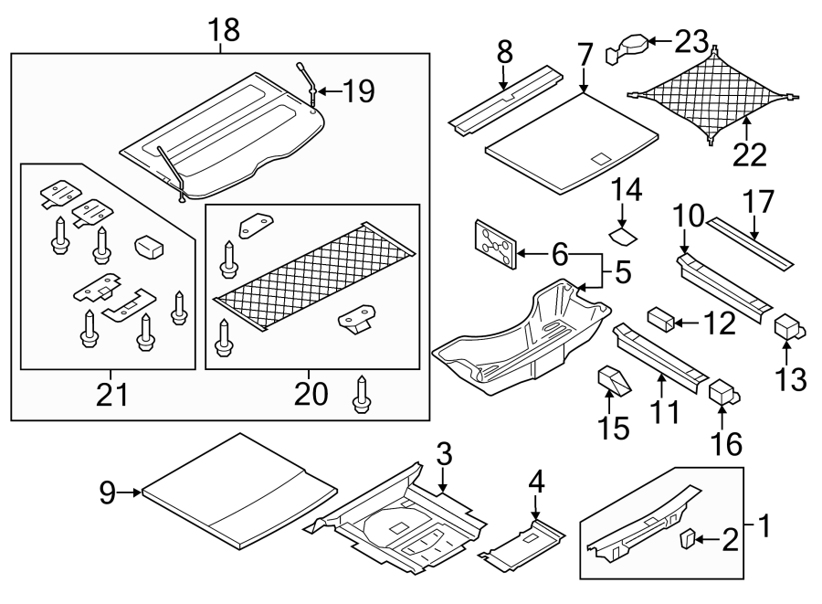 14Rear body & floor. Interior trim.https://images.simplepart.com/images/parts/motor/fullsize/1385725.png