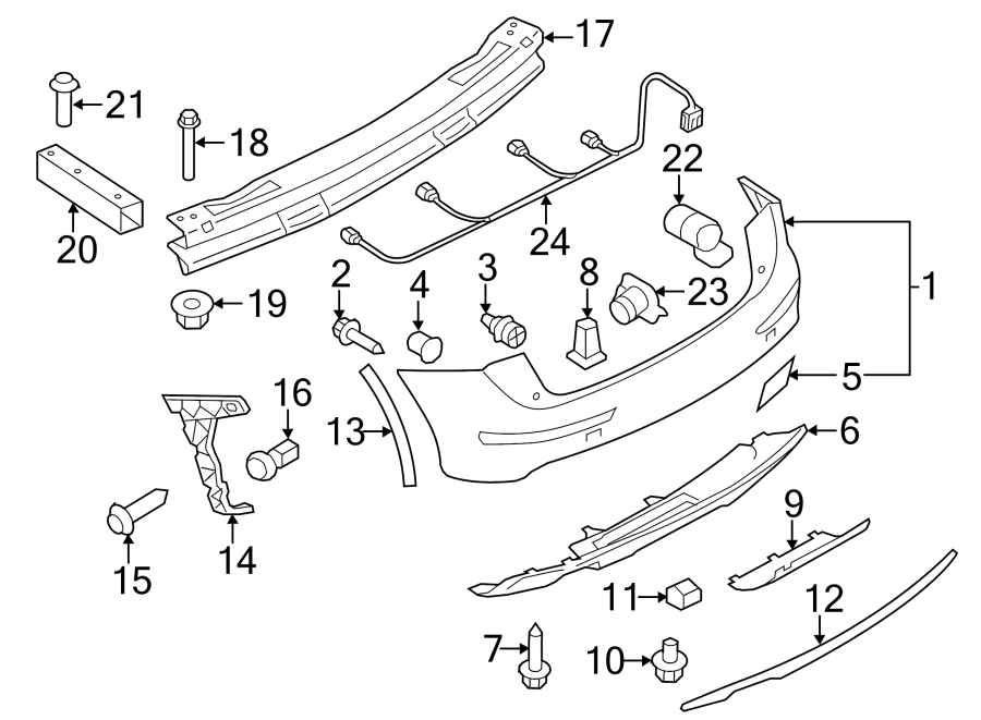 5REAR BUMPER. BUMPER & COMPONENTS.https://images.simplepart.com/images/parts/motor/fullsize/1385810.png