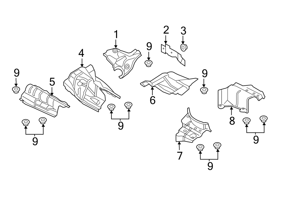 4EXHAUST SYSTEM. HEAT SHIELDS.https://images.simplepart.com/images/parts/motor/fullsize/1385980.png