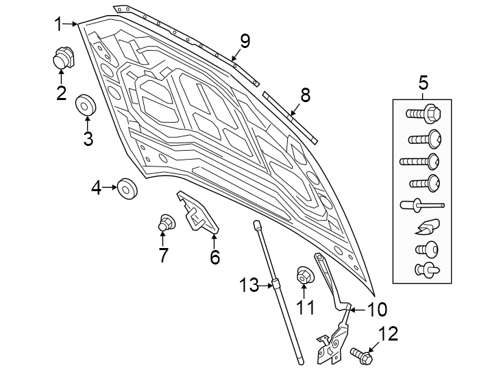 8Hood & components.https://images.simplepart.com/images/parts/motor/fullsize/1386150.png