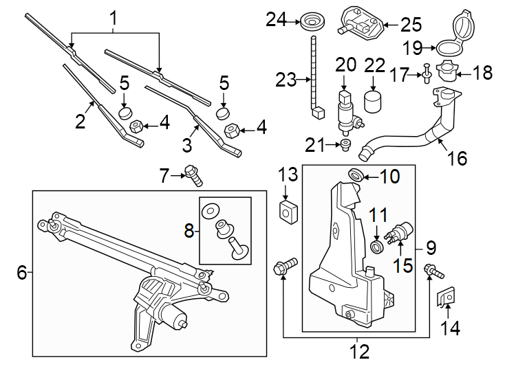 10Windshield. Wiper & washer components.https://images.simplepart.com/images/parts/motor/fullsize/1386400.png