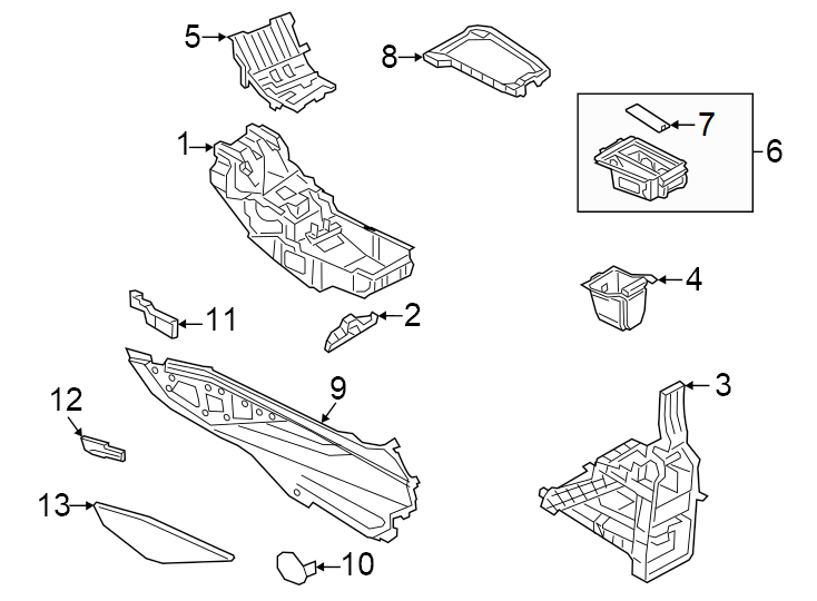 9Front console.https://images.simplepart.com/images/parts/motor/fullsize/1386485.png