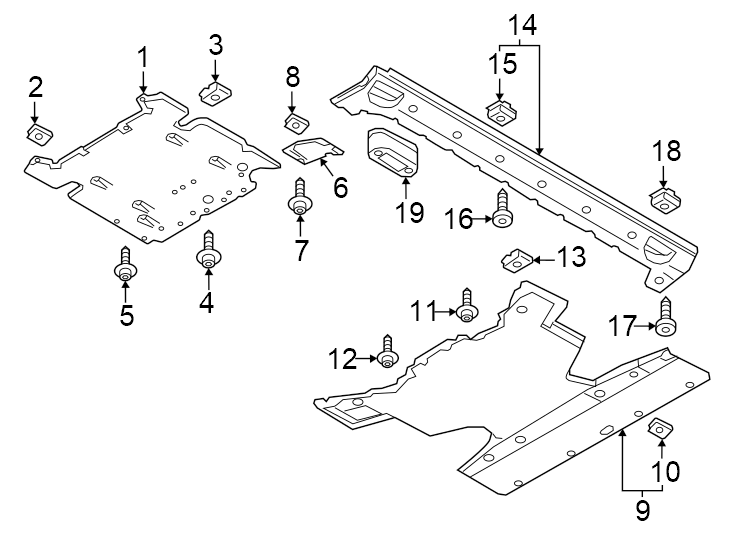 14Pillars. Rocker & floor. Under cover & splash shields.https://images.simplepart.com/images/parts/motor/fullsize/1386685.png