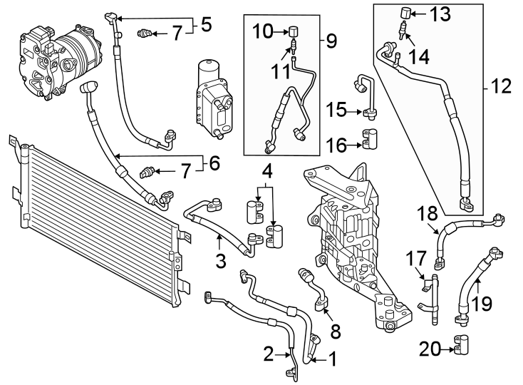 10Air conditioner & heater. Hoses & lines.https://images.simplepart.com/images/parts/motor/fullsize/1387147.png