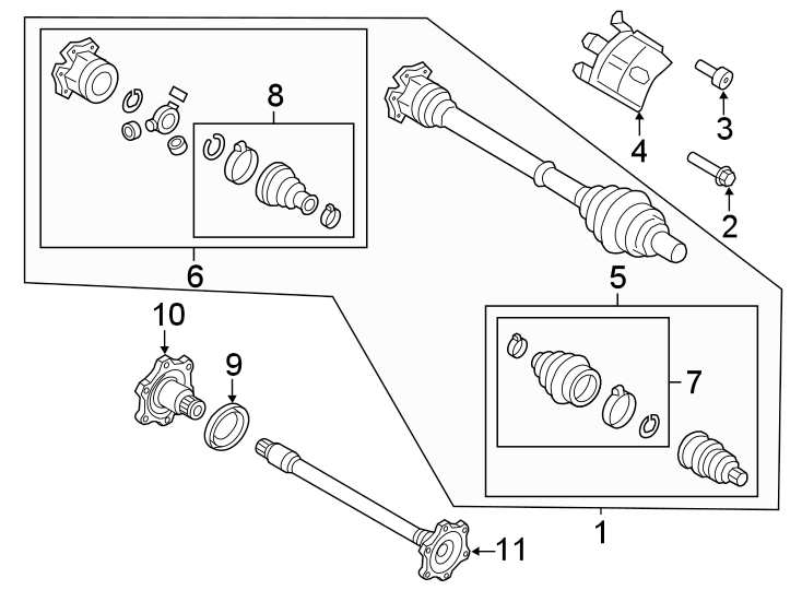 3Front suspension. Drive axles.https://images.simplepart.com/images/parts/motor/fullsize/1387450.png