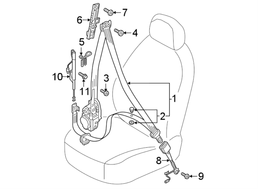 8RESTRAINT SYSTEMS. FRONT SEAT BELTS.https://images.simplepart.com/images/parts/motor/fullsize/1387560.png