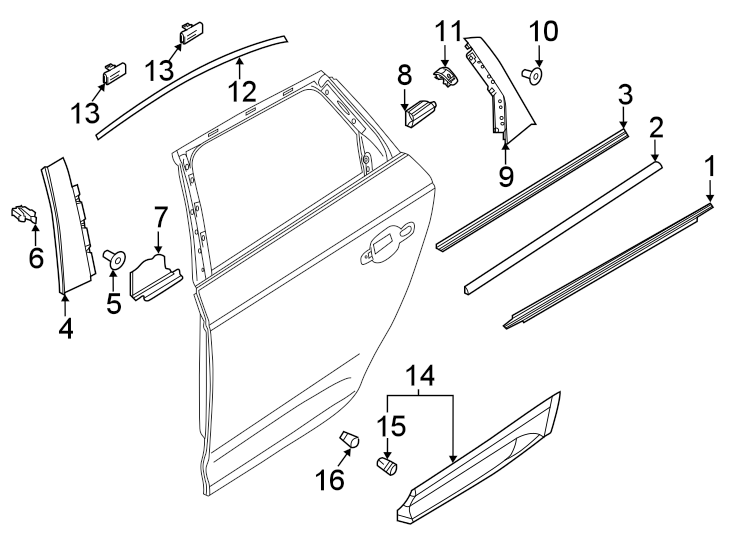 3REAR DOOR. EXTERIOR TRIM.https://images.simplepart.com/images/parts/motor/fullsize/1387705.png