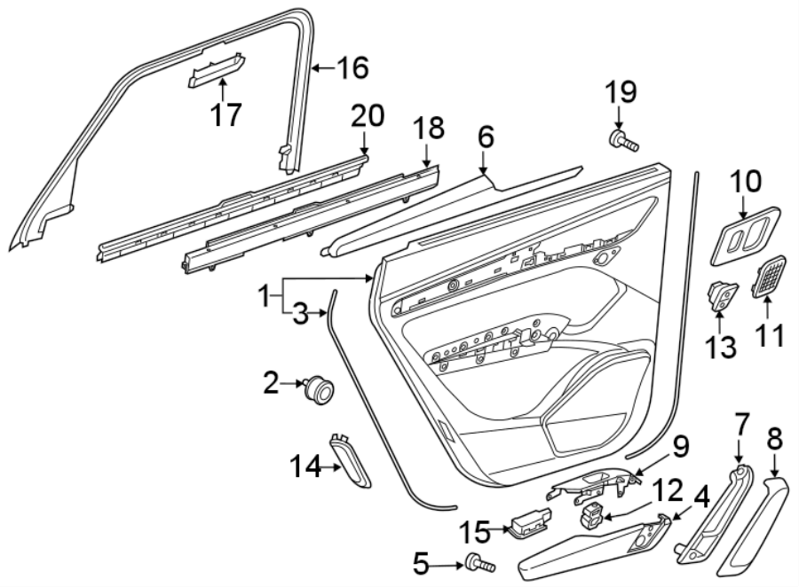 6REAR DOOR. INTERIOR TRIM.https://images.simplepart.com/images/parts/motor/fullsize/1387725.png