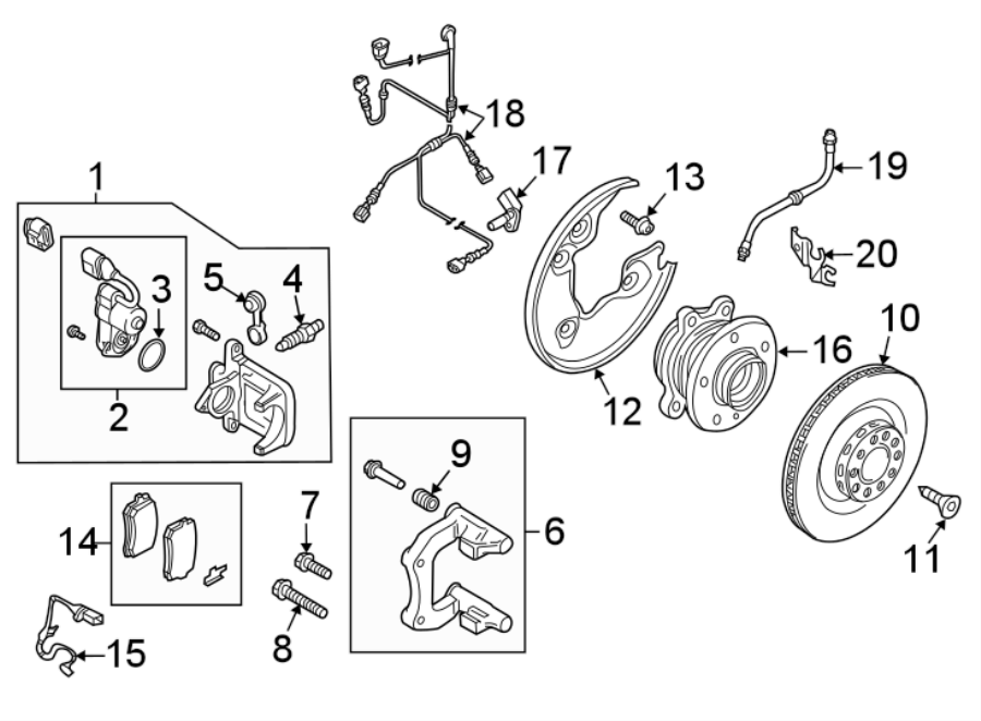 17REAR SUSPENSION. BRAKE COMPONENTS.https://images.simplepart.com/images/parts/motor/fullsize/1387760.png