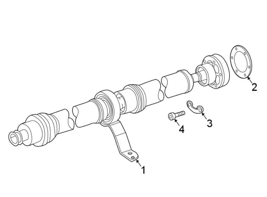 REAR SUSPENSION. DRIVE SHAFT.