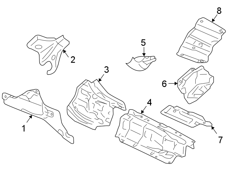 5Exhaust system. Heat shields.https://images.simplepart.com/images/parts/motor/fullsize/1390366.png