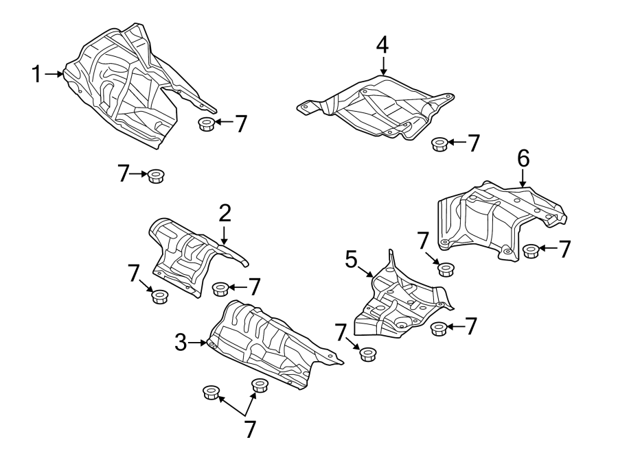 5EXHAUST SYSTEM. HEAT SHIELDS.https://images.simplepart.com/images/parts/motor/fullsize/1390380.png