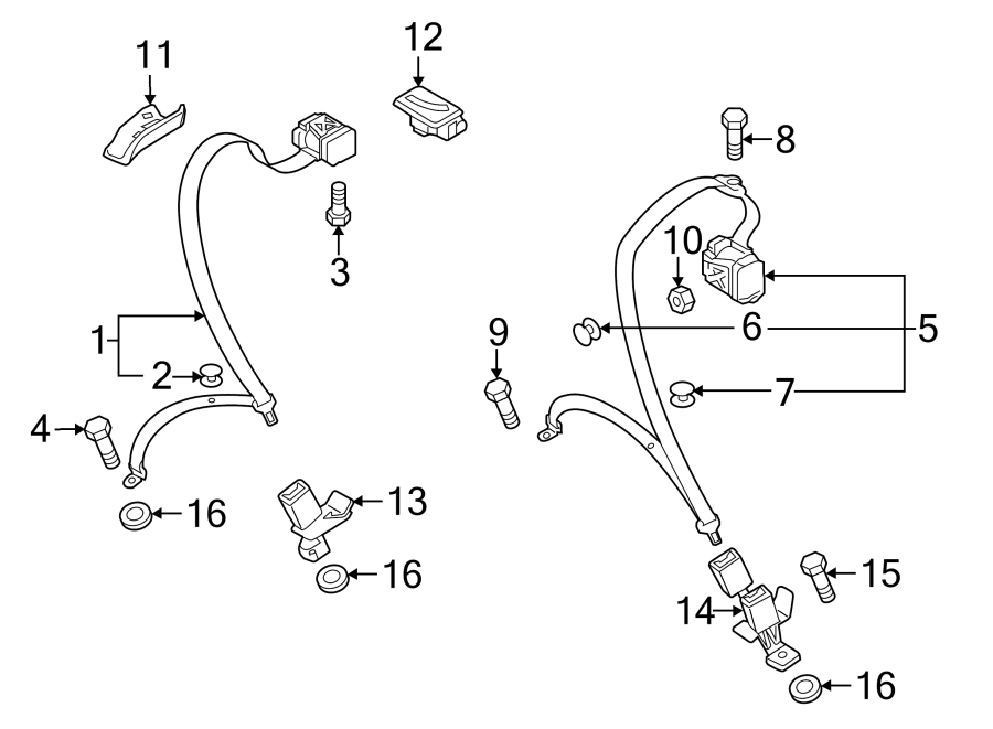 5RESTRAINT SYSTEMS. REAR SEAT BELTS.https://images.simplepart.com/images/parts/motor/fullsize/1390595.png