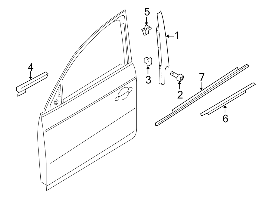 7FRONT DOOR. EXTERIOR TRIM.https://images.simplepart.com/images/parts/motor/fullsize/1390680.png