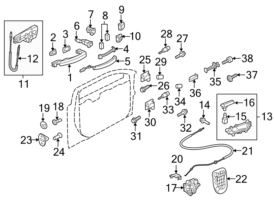 13FRONT DOOR. LOCK & HARDWARE.https://images.simplepart.com/images/parts/motor/fullsize/1390695.png