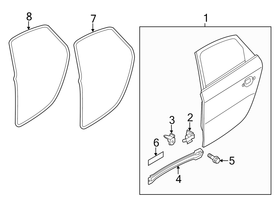 6REAR DOOR. DOOR & COMPONENTS.https://images.simplepart.com/images/parts/motor/fullsize/1390705.png