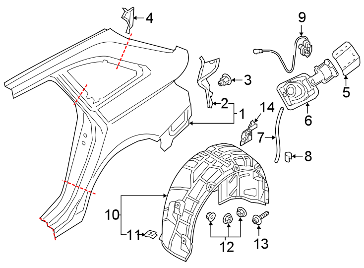 7QUARTER PANEL & COMPONENTS.https://images.simplepart.com/images/parts/motor/fullsize/1390733.png