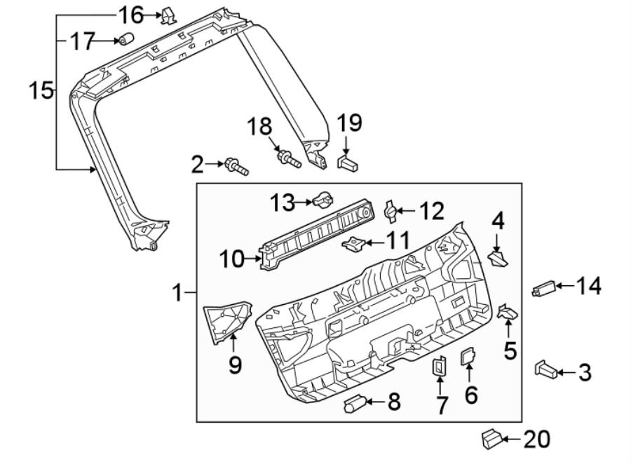 11LIFT GATE. INTERIOR TRIM.https://images.simplepart.com/images/parts/motor/fullsize/1390877.png