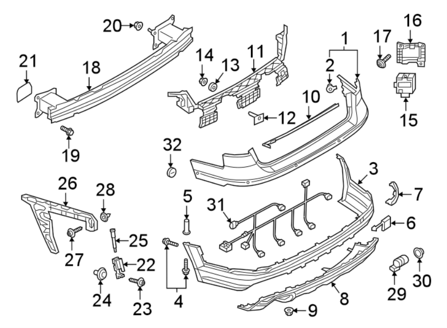 20REAR BUMPER. BUMPER & COMPONENTS.https://images.simplepart.com/images/parts/motor/fullsize/1390902.png