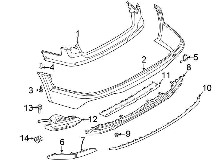 10Rear bumper. Bumper & components.https://images.simplepart.com/images/parts/motor/fullsize/1390905.png