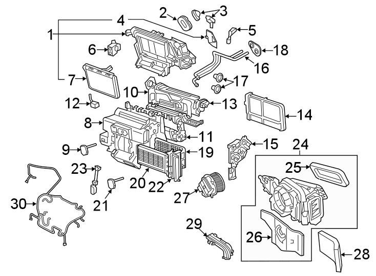 10AIR CONDITIONER & HEATER. FRONT EVAPORATOR.https://images.simplepart.com/images/parts/motor/fullsize/1392115.png