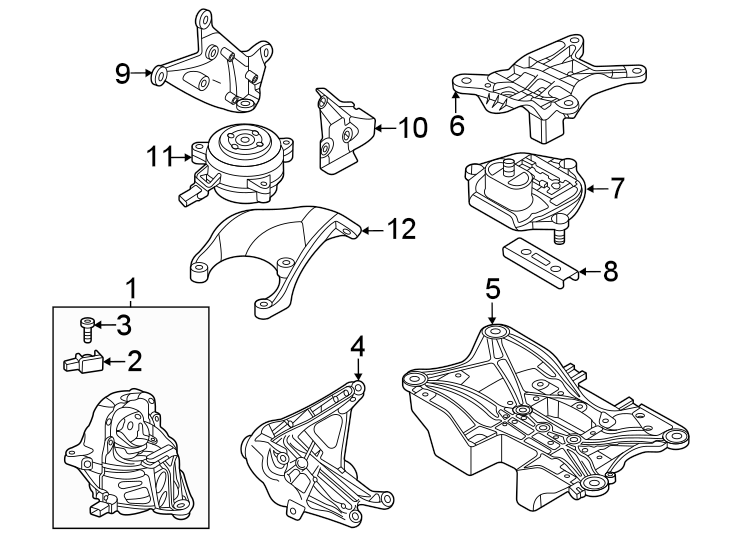 10Engine / transaxle. Engine & TRANS mounting.https://images.simplepart.com/images/parts/motor/fullsize/1392303.png