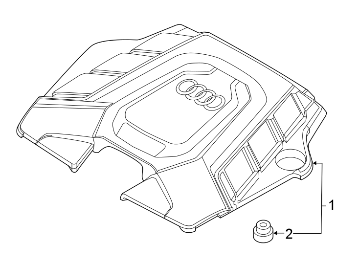 1Engine / transaxle. Engine appearance cover.https://images.simplepart.com/images/parts/motor/fullsize/1392313.png